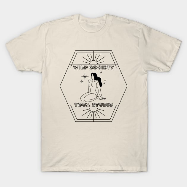 Wild Society Yoga Studio II T-Shirt by Wild Society Podcast